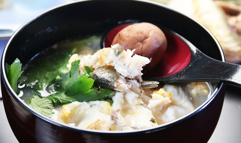 鮎料理スライダー写真