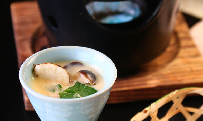 きのこ料理スライダー写真