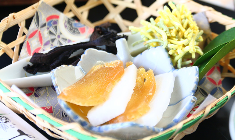 きのこ料理スライダー写真