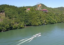 恵那峡遊覧船写真